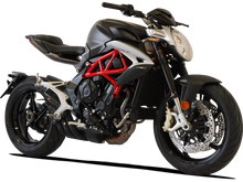 HP CORSE MV Agusta Brutale / Dragster 800 (16/18) Slip-on Exhaust "HydroTre Black" (racing; with carbon cover)