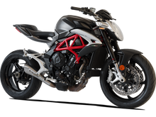 HP CORSE MV Agusta Brutale / Dragster 800 (16/18) Slip-on Exhaust "Hydroform Satin" (racing)