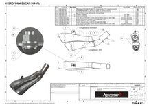 HP CORSE Ducati Diavel 1200 Dual Slip-on Exhaust "Hydroform Evolution Satin" (EU homologated)