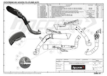 HP CORSE MV Agusta Brutale / Dragster 800 (16/18) Slip-on Exhaust "Evoxtreme 310 Satin" (racing)