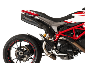 HP CORSE Ducati Hypermotard 821/939 High Position Slip-on Exhaust "Evoxtreme 310 Black" (EU homologated)