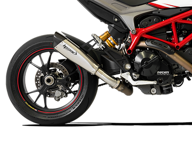 HP CORSE Ducati Hypermotard 821/939  Low Position Slip-on Exhaust 