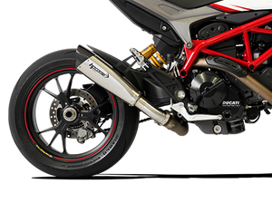 HP CORSE Ducati Hypermotard 821/939  Low Position Slip-on Exhaust "Evoxtreme 310 Satin" (EU homologated)