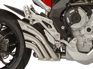 HP CORSE MV Agusta Turismo Veloce Slip-on Exhaust "HydroTre Satin" (EU homologated; with stainless steel cover)