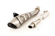 HP CORSE Ducati Monster 797 Slip-on Exhaust "Hydroform Classic Satin Short" (racing only)