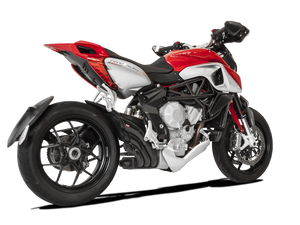 HP CORSE MV Agusta Rivale 800 Slip-on Exhaust "HydroTre Black" (EU homologated; with carbon cover) – Accessories in Desmoheart – an Motorcycle Aftermarket Parts & Accessories Online Shop