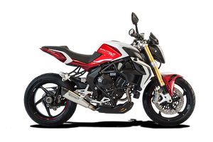 HP CORSE MV Agusta Brutale 675/800 Slip-on Exhaust "Evoxtreme 310 Satin" (EU homologated)