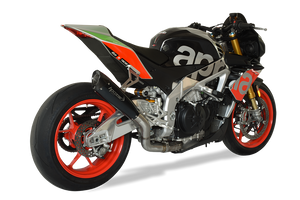 HP CORSE Aprilia RSV4 / Tuono V4 (17/18) Slip-on Exhaust "Evoxtreme 310 Black" (racing) – Accessories in Desmoheart – an Motorcycle Aftermarket Parts & Accessories Online Shop