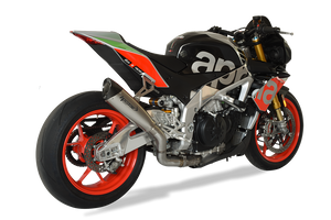 HP CORSE Aprilia RSV4 / Tuono V4 (17/18) Slip-on Exhaust "Evoxtreme 310 Titanium" (racing) – Accessories in Desmoheart – an Motorcycle Aftermarket Parts & Accessories Online Shop