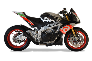 HP CORSE Aprilia RSV4 / Tuono V4 (17/18) Slip-on Exhaust "Hydroform Short Black" (racing) – Accessories in Desmoheart – an Motorcycle Aftermarket Parts & Accessories Online Shop