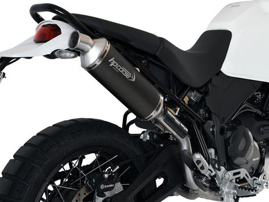 HP CORSE Ducati DesertX (2022+) High-mount Slip-on Exhaust 