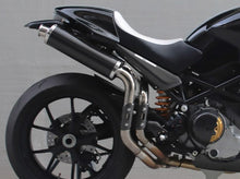 SPARK GDU0818 Ducati Monster S2R / S4R (03/06) Carbon Slip-on Exhaust "Round" (EU homologated; high position)