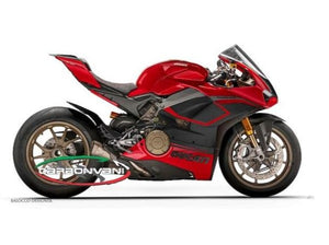 CARBONVANI Ducati Panigale V4 / V4R Full Carbon Fairing Set (8 parts; Red version) – Accessories in Desmoheart – an Motorcycle Aftermarket Parts & Accessories Online Shop