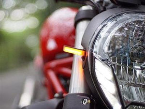 NEW RAGE CYCLES Ducati Monster 1200R Front LED Turn Signals