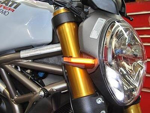 NEW RAGE CYCLES Ducati Monster 796 LED Front Turn Signals