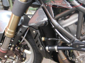 CARBONVANI MV Agusta Brutale (02/09) Carbon Cooler Covers Kit