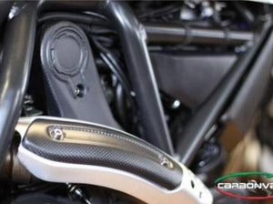 CARBONVANI Ducati Monster 797 / Scrambler Carbon Exhaust Pipe Heat Guard