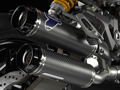 TERMIGNONI 180CR 96481461A Ducati Monster 821 (18/20) Carbon Dual Slip-on Exhaust