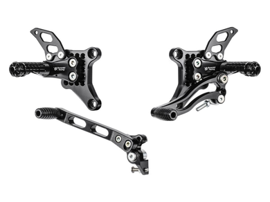 D1098 - BONAMICI RACING Ducati Superbike 1098 / 1198 / 848 Adjustable Rearset – Accessories in Desmoheart – an Motorcycle Aftermarket Parts & Accessories Online Shop