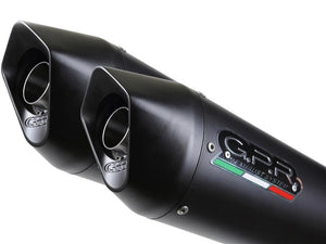 GPR Ducati SuperSport 620 Dual Slip-on Exhaust "Furore Nero" (EU homologated)