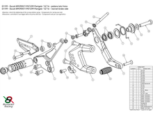 DV2 - BONAMICI RACING Ducati Panigale V2 (2012+) Adjustable Rearset – Accessories in Desmoheart – an Motorcycle Aftermarket Parts & Accessories Online Shop