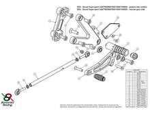 DSS - BONAMICI RACING Ducati SuperSport (98/07) Adjustable Rearset