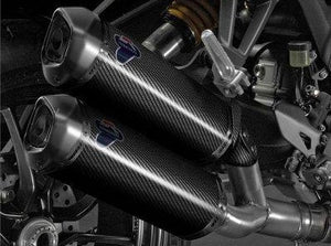 012CR - TERMIGNONI Ducati Monster 1100 Evo Dual Slip-on Exhaust (racing)