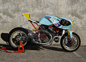 SPARK GDU8517 Ducati Monster 1200 / 821 (14/17) Titanium Exhaust Collector (racing)