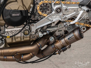 SPARK Ducati Panigale V4 (2018+) Full Titanium Full Exhaust System "Grid-o" (racing)