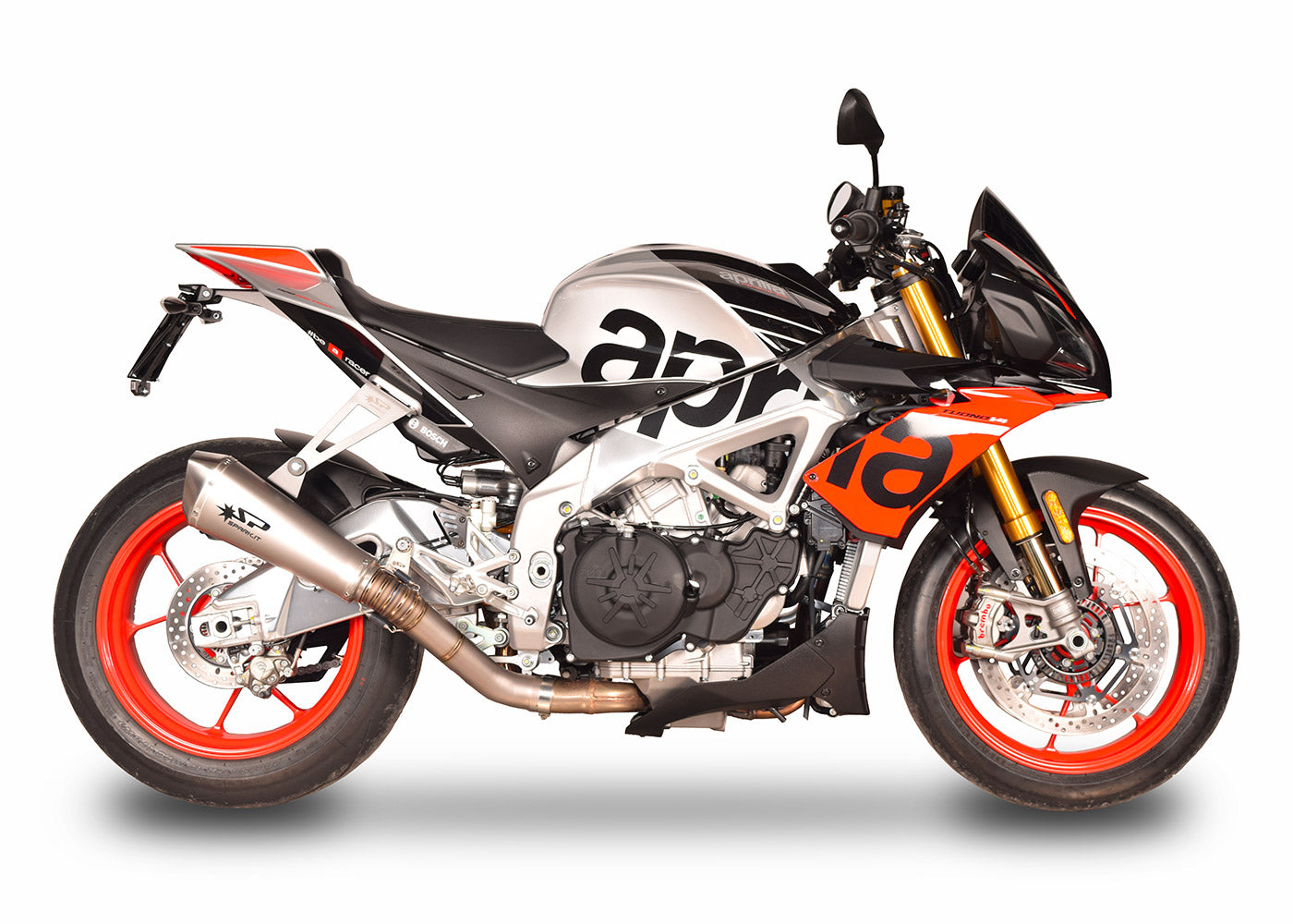 SPARK Aprilia RSV4 / Tuono V4 (17/20) Titanium Slip-on Exhaust <!--–  Desmoheart -->