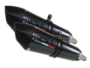 GPR Ducati Monster 1100 Dual Slip-on Exhaust "GPE Anniversary Poppy" (EU homologated)