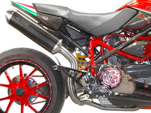 SPARK Ducati Hypermotard 1100 Slip-on Exhaust "Oval" (EU homologated)