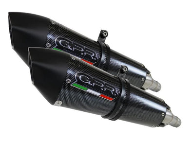 GPR Ducati Hypermotard 1100 Dual Slip-on Exhaust 
