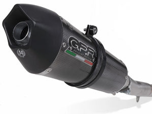 GPR Aprilia Tuono V4 1000 Slip-on Exhaust "GPE Anniversary Poppy" (EU homologated)