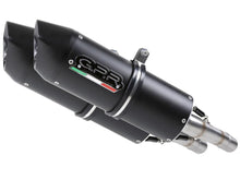 GPR Ducati ST3 Dual Slip-on Exhaust "Furore Nero" (EU homologated)
