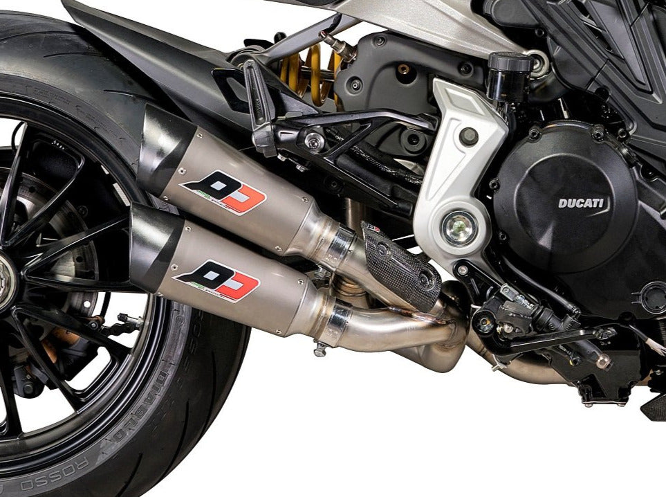 QD EXHAUST Ducati Diavel 1260 (19/22) Semi-Full Dual Exhaust System 