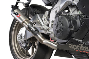 QD EXHAUST Aprilia RSV4 (18/20) Semi-Full Exhaust System "Gunshot" (racing) – Accessories in Desmoheart – an Motorcycle Aftermarket Parts & Accessories Online Shop