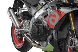 QD EXHAUST Aprilia Tuono V4 (17/20) Slip-on Exhaust "Tronco-Cono" (EU homologated) – Accessories in Desmoheart – an Motorcycle Aftermarket Parts & Accessories Online Shop