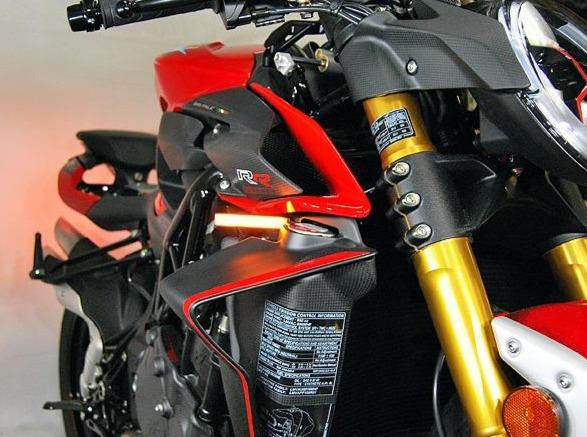 NEW RAGE CYCLES MV Agusta Brutale 1000 RR LED Front Turn Signals – Accessories in Desmoheart – an Motorcycle Aftermarket Parts & Accessories Online Shop