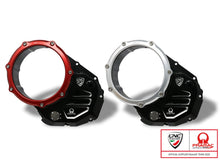 CA501PR - CNC RACING Ducati Oil Bath Clear Clutch Cover (Pramac edition)