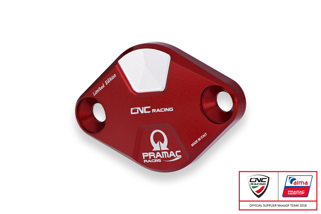CF266PR - CNC RACING Ducati V4 Timing Inspection Cover (Pramac Racing edition)