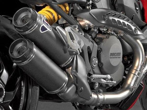 TERMIGNONI 003CO 96480321A / 003CR 96480311A Ducati Monster 1200 (14/16) Carbon Dual Slip-on Exhaust