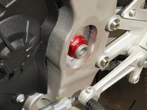 DA404 - CNC RACING Aprilia Swingarm Pivot Nut
