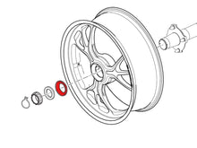 DAA01 - CNC RACING Ducati Rear Wheel Nut Conical Spacer