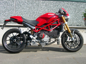 QD EXHAUST Ducati Monster S4R / S4RS (03/08) Full Exhaust System "Ex-Box" (EU homologated)