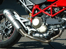 QD EXHAUST Ducati Hypermotard 796 (10/12) Full Exhaust System "Tri-Cone" (EU homologated)