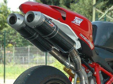 QD EXHAUST Ducati Superbike 1098/1198/848 Dual Slip-on Exhaust 
