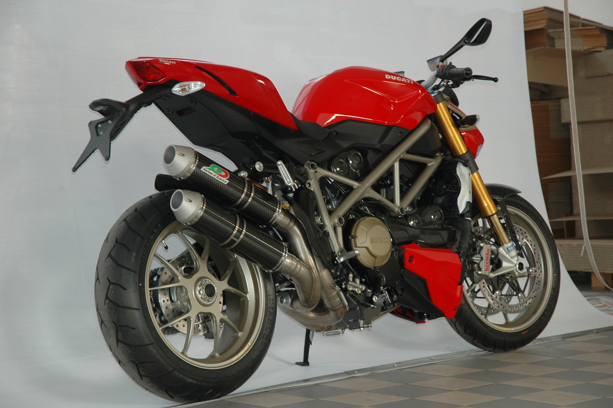 DUCATI StreetFighter S 純正マフラー ストリートファイター1098 848 ...