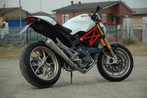 QD EXHAUST Ducati Monster 1100 (09/11) Full Exhaust System "MaXcone" (EU homologated)