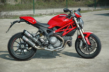 QD EXHAUST Ducati Monster 1100 Evo (12/13) Dual Slip-on Exhaust "Magnum" (EU homologated)
